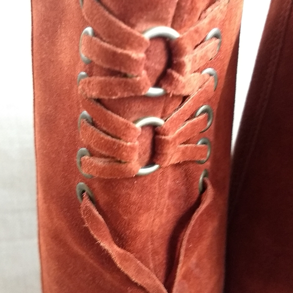 Vintage COACH suede boots *GoRgEoUs* - Picture 4 of 8